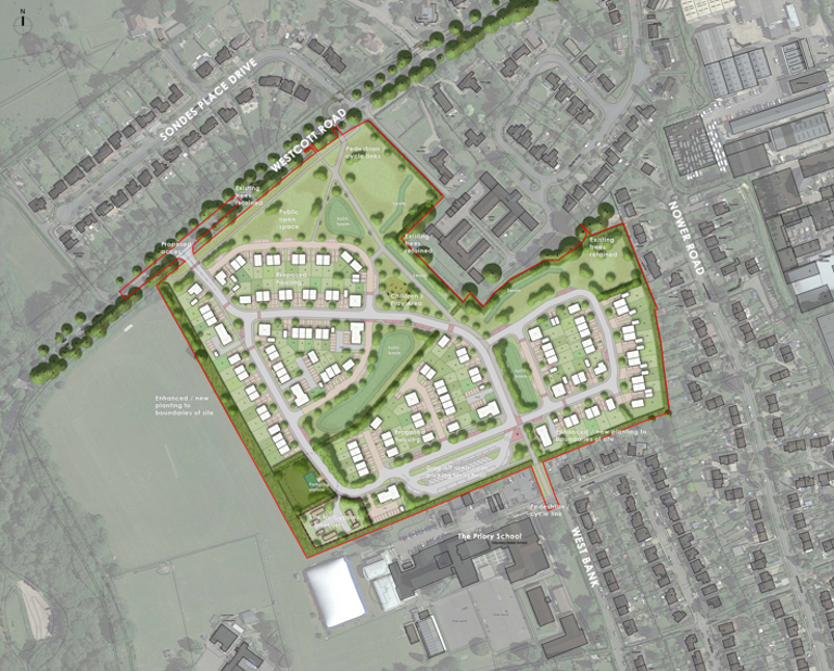 SONDES PLACE, DORKING